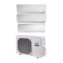Ar Condicionado Tri Split Fujitsu Inverter Airstage Premium 24.000 Btus (3x Hi Wall 9k) Quente e Frio 220v