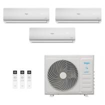 Ar-Condicionado Tri Split Inverter Elgin 27.000 (2x Evap HW 9.000 + 1x Evap HW 12.000) Quente/Frio 220V Ar-Condicionado Tri Split Inverter Elgin 27.000 (2x Evap HW 9.000 + 1x Evap HW 12.000) Quente/Frio 220V