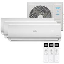 Ar Condicionado Tri Split Inverter Elgin 27000 BTUs (2x9000 + 1x18000) Quente e Frio 220V MTQE27C2CB Ar Condicionado Tri Split Inverter Elgin 27000 BTUs (2x9000 + 1x18000) Quente e Frio 220V MTQE27C2CB