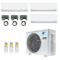 Ar-Condicionado Tri Split Inverter R-32 Daikin 18.000 (3x Evap HW 9.000) Só Frio 220V + Módulo Wi-Fi