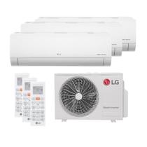 Ar Condicionado Tri Split LG 21000 BTUs (HW 3x09K) Quente e Frio Inverter 220V R32 Z3UW21GFB1.AWGZBR1