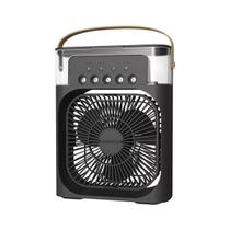 Ar Condicionado Ventilador Umidificador 3 Velocidades LED 7 Cores - Air Cooler Fan