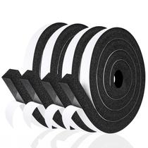 Ar condicionado Window Seal fowong 2,54 cm x 2,54 cm x 2 m preto