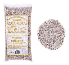 Aragonita Calcário De Concha Moida N 0 1kg - Aqua Pedras