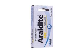Araldite Cola Adesiva Epoxi 10Mm 20G Branca Durepoxi Pastosa