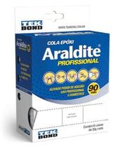 Araldite Cola Epóxi Profissional (90 Minutos ) 23 g 10808501100 TEK BOND Araldite Cola Epóxi Profissional (90 Minutos ) 23 g 10808501100 TEK BOND