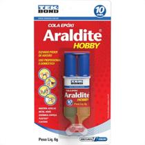 Araldite Tekbond Hobby ''Seringa'' 6 Gramas 10 Minutos Araldite Tekbond Hobby ''Seringa'' 6 Gramas 10 Minutos
