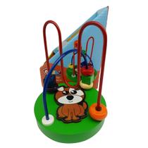 Aramado Mini Cachorro Brinquedo Educativo Lúdico Circuitos Coloridos Aramado Mini Cachorro Brinquedo Educativo Lúdico Circuitos Coloridos