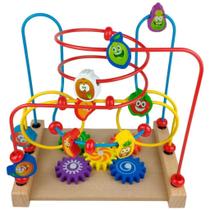 Aramado Montanha Russa com Engrenagens Brinquedo Educativo