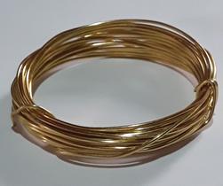 ARAME ARTESANATO METALIZADO 1.5 mm COM 5 METROS COR DOURADO ARAME ARTESANATO METALIZADO 1.5 mm COM 5 METROS COR DOURADO