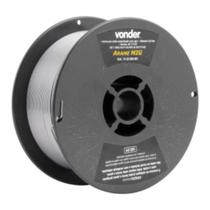 Arame Autoprotegido 0,8 mm Carretel Plástico de 1 kg sem gás Vonder - 7432008001 Arame Autoprotegido 0,8 mm Carretel Plástico de 1 kg sem gás Vonder - 7432008001