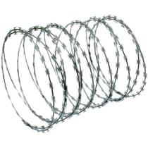 Arame Cacto Concertina 000103 30cm com 5m para Muro e Cercas com Acessórios Dr. Espeto Arame Cacto Concertina 000103 30cm com 5m para Muro e Cercas com Acessórios Dr. Espeto