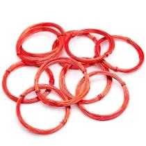 Arame Colorido para Artesanato - Pacote com 10 Rolos Arame Colorido para Artesanato - Pacote com 10 Rolos