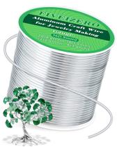 Arame de Alumínio FIVEIZERO 14 Gauge 50m para Artesanato e Joalheria Arame de Alumínio FIVEIZERO 14 Gauge 50m para Artesanato e Joalheria