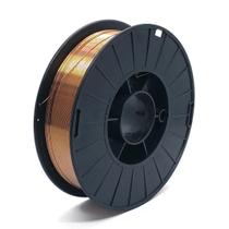 Arame De Solda MIG Er70s-6 Bitola 0.8mm Carretel Capa-Capa 5Kg Aço Carbono Com Gás Arame De Solda MIG Er70s-6 Bitola 0.8mm Carretel Capa-Capa 5Kg Aço Carbono Com Gás