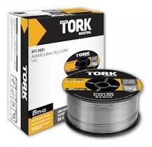 Arame De Solda Mig Flux Core Uso Sem Gás 0.8mm Rolo 1kg Tork