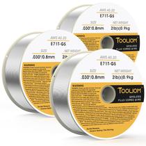 Arame de solda MIG TOOLIOM E71T-GS 0,030" 0,9 kg, pacote com 3