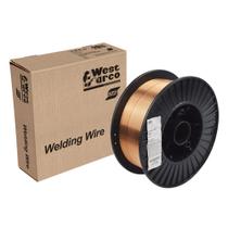 Arame de Solda Mig West Arco 1,0mm ER70S-6 5Kg Esab Arame de Solda Mig West Arco 1,0mm ER70S-6 5Kg Esab