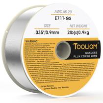 Arame de solda TOOLIOM E71T-GS 0,9 mm 0,9 kg Bobina sem gás