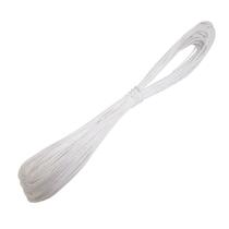 Arame Encapado Modelo Chicote Branco Para Artesanato Número 24 Finoarames - 171650