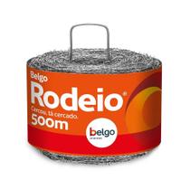 Arame Farpado 1,60mm - 500 Metros - Rodeio - 5746 - Belgo Bekaert Arame Farpado 1,60mm - 500 Metros - Rodeio - 5746 - Belgo Bekaert