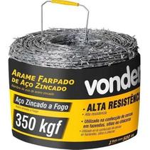 Arame farpado 350kgf 500m - vonder