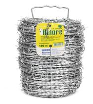 Arame Farpado Aço Zincado 1,6mm 100metros Nelore Arame Farpado Aço Zincado 1,6mm 100metros Nelore