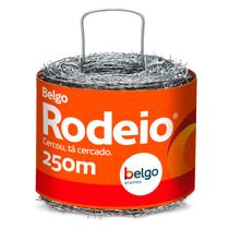 Arame Farpado Belgo Rodeio Rolo 250m