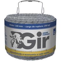 Arame Farpado Gerdau Gir Fio 1,6mm 250Kgf 250m