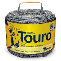 Arame Farpado Gerdau Touro 1,6mm, 500 metros