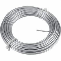 Arame Galvanizado 1,24mm Rolo 10m BWG 18 Liso Anti Oxidação Artesanato