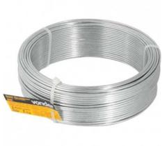 Arame Galvanizado 14 BWG Fio 2,11mm Rolo 35mts 1KG - Vonder