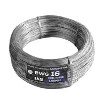 Arame Galvanizado 1,65mm 16 Bwg/ 1kg Above