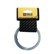 Arame Galvanizado 22 com 10 Metros para Artesanato e Reparos Dtools Arame Galvanizado 22 com 10 Metros para Artesanato e Reparos Dtools