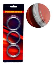 Arame Galvanizado Aço 30m 0,65mm Artesanato Bijuterias