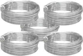 Arame galvanizado comercial BWG 14 2,11 mm VONDER 5KG