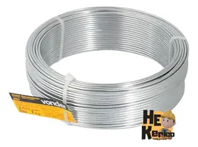 Arame Galvanizado Liso Rolo Fio Cerca Eletr Tela 16 Bwg 1.65