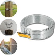Arame Galvanizado Nº18 Médio Bwg Fio 1,24mm Liso 1kg Vonder