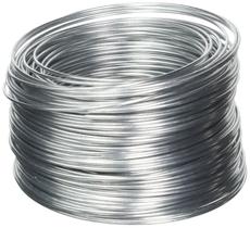 Arame galvanizado OOK nº 18, bobina de 34 m, resistência de 11 kg