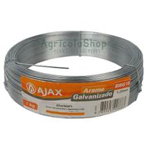 Arame Galvanizado Para Uso Geral BWG 18 1,24mm Rolo 1kg 105m Arame Galvanizado Para Uso Geral BWG 18 1,24mm Rolo 1kg 105m