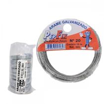 Arame Galvanizado Pepfix No.20 Rolinho 10M Com 10 Pecas