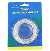 Arame galvanizado Western 1mmX25m