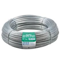 Arame Liso Galvanizado Morlan 14 Industrial Rolo 50Kg Arame Liso Galvanizado Morlan 14 Industrial Rolo 50Kg