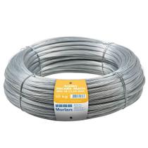 Arame Liso Galvanizado Morlan 18 Industrial Rolo 50Kg Arame Liso Galvanizado Morlan 18 Industrial Rolo 50Kg