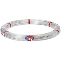 Arame Liso Ovalado Galvanizado Z 700 500 Metros Belgo
