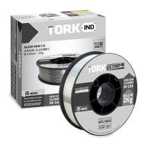 Arame Mig Aluminio Com Gas 0,8Mm - Rolo 2Kg Super Tork