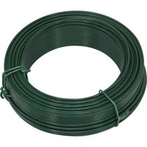 Arame P/ Tela Revestido Pvc 1kg Verde Bwg14 2,11mm Tradestar