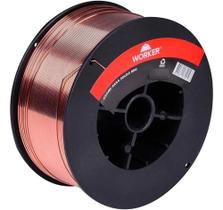 Arame Para Solda Mig 0,8mm 1kg Worker - 709107 Arame Para Solda Mig 0,8mm 1kg Worker - 709107