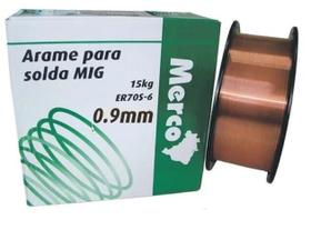 Arame Para Solda Mig 0,9 Mm 15 Kg Er-70S6 - Merco