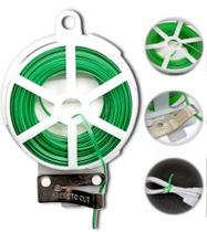 Arame Plastificado Carretel Rolo com Cortador 30M - Western